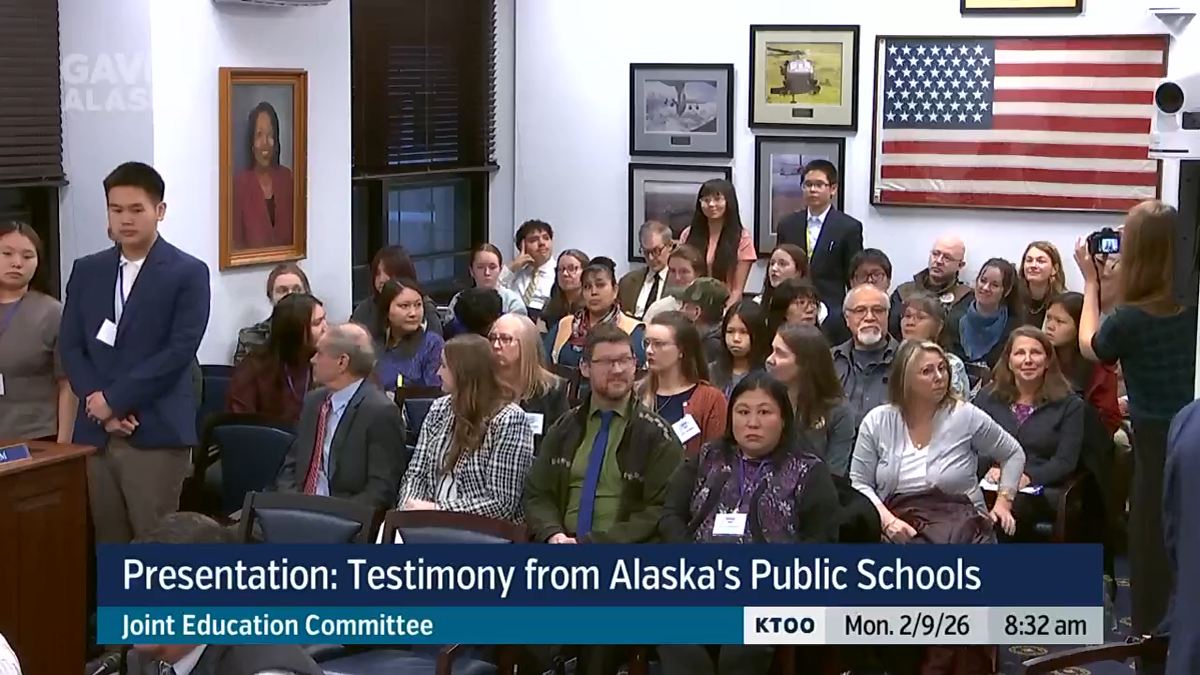 'It's cold out here.' Students, teachers warn of an education system in crisis