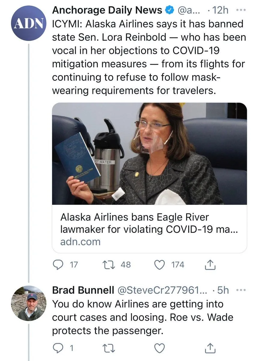 And the Reinbold came back the very next day